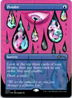 Ponder (Foil) Secret Lair Countdown Kit, 2007 NM - Image 1