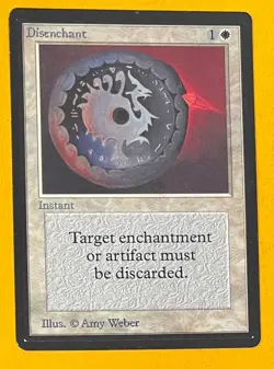 MTG DISENCHANT Beta (OldManMTG 009-306) - Image 1