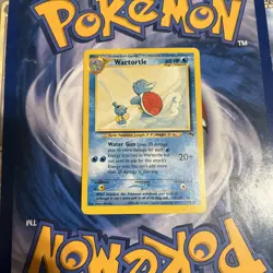 Pokemon Wartortle Card 15/18 Southern Islands Regular LP - Image 1
