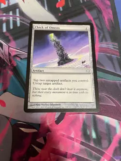 MTG - CLOCK OF OMENS - UNCOMMON - FIFTH DAWN - LP - Image 1