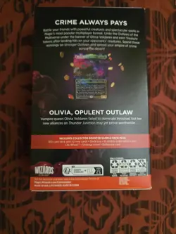 MTG Magic Commander Precon- Outlaws OTJ- Most Wanted -Sealed, Clean!! - Image 2