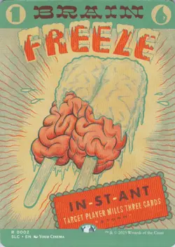Brain Freeze - Secret Lair Encyclopedia of Magic - 2 - NM - Image 1