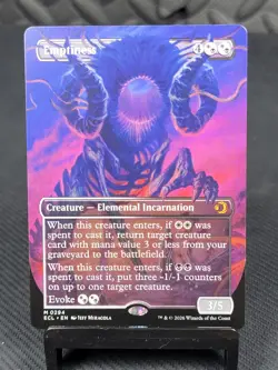 Magic The Gathering - Secrets of Strixhaven - Emptiness - Borderless - Image 1