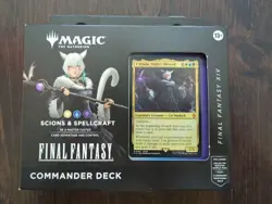 Scions and Spellcraft Commander Deck Final Fantasy Sealed Magic The Gathering - Image 1