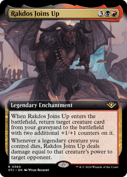 Rakdos Joins Up (FOIL) x1 - MTG Outlaws of Thunder Junction OTJ #360 - Image 1