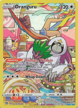 Oranguru TG12/TG30 Holo Brilliant Stars Trainer Gallery Pokemon NM - Image 1