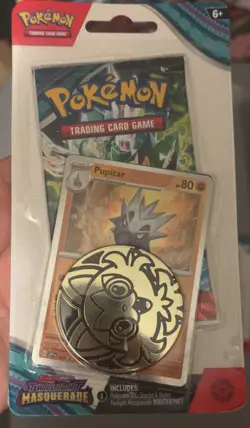 7 Pokemon Scarlet and Violet Twilight Masquerade Booster Packs + Coins 2024 - Image 2
