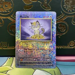 Pokemon Meowth 53/110 Reverse Holo Legendary Collection LP - Image 1
