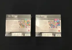 Pokemon TCG Sword & Shield Evolving Skies Elite Trainer Box Set of 2 ETBs Sealed - Image 2