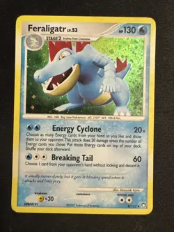 Feraligatr 8/123 Holo Rare Pokemon 2007 Mysterious Treasures - Image 1