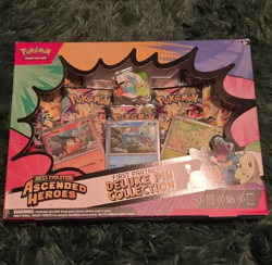 Pokemon Pokemon TCG Mega Evolution Ascended Heroes Deluxe Pin Collection 3 Promo - Image 1