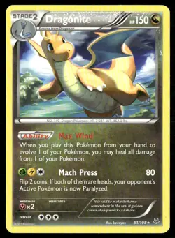 Dragonite 51/108 Rare 2015 Roaring Skies Pokemon HP - Image 1