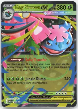 Mega Venusaur ex 013 Holo P ME: Mega Evolution Promo Pokemon Near Mint - Image 1