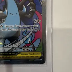 Pokemon TCG Mega Charizard X Ex EX 023 Me: Mega Evolution Promo Full Art Holo - Image 4