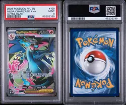 Pokemon PSA 9 Mega Charizard X ex 109/094 Special Illustration Rare - Image 3