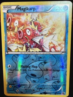 Pokemon TCG Magikarp 30/113 Reverse Holo Legendary Treasures Ungraded Card - Image 1