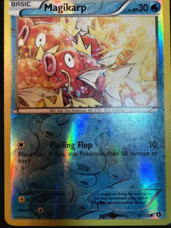 Pokemon TCG Magikarp 30/113 Reverse Holo Legendary Treasures Ungraded Card - Image 3