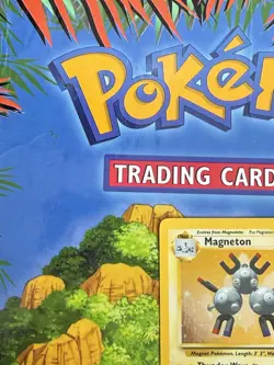 Pokemon Magneton Base Set 9/102 Holo Rare Heavily Played - Image 3