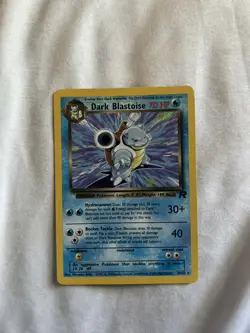 Pokemon TCG Dark Blastoise Team Rocket Rare 20/82 70 HP - Image 1