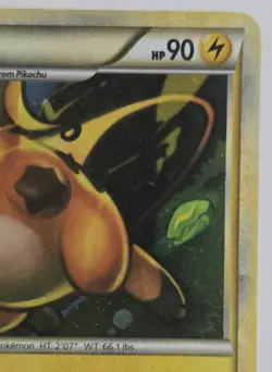 Pokemon Raichu 30/30 HGSS Trainer Kit Holofoil Rare Holo TCG MP Condition - Image 3