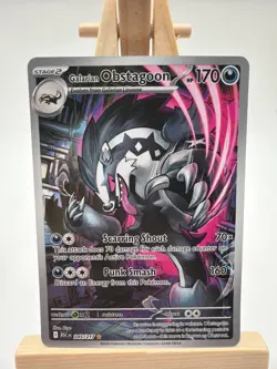 Galarian Obstagoon 245/217 Pokemon TCG ME: Ascended Heroes crease - Image 1
