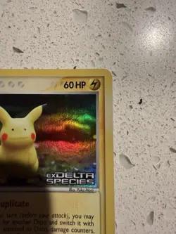 Ditto (Pikachu) 063/113 Delta Species Reverse Holo Pokemon TCG Card - STAMPED - Image 5