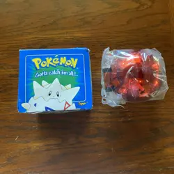 SEALED Pokemon 23K Gold Plated Trading Card New Pokeball TOGEPI Burger King - Image 1