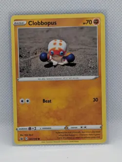 CLOBBOPUS 091/198 (YUKA MORII) C CHILLING REIGN POKEMON NM/M - Image 1