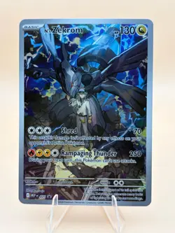 N's Zekrom 031 Holo ME: Mega Evolution Promo Pokemon NM - Image 1