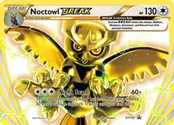 Noctowl BREAK XY136 Holo Promo XY Promo Pokemon Lightly Played - Image 1