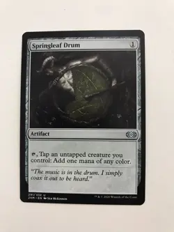 Springleaf Drum MTG Magic the Gathering Card NM Near Mint 2XM - Image 1