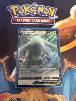 Pokemon Prize Pack Series Cards #138/195 Ultra Rare,Holo Lugia V - Image 1