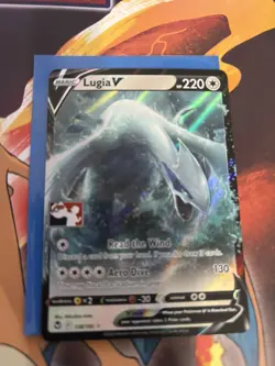 Pokemon Prize Pack Series Cards #138/195 Ultra Rare,Holo Lugia V - Image 3