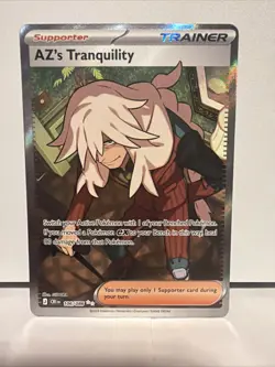 AZ's Tranquility Pokemon TCG Chaos Rising Trainer Supporter Ultra Rare 106/86 - Image 1