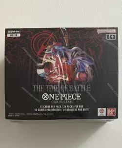 One Piece OP-16 (1) Booster Box (2) Double Pack Set (4) Sleeved Packs *SEALED* - Image 2