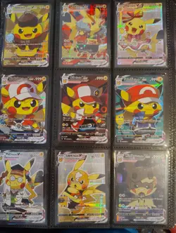 Pokemon 55Pcs Pikachu Pika Vcos Card Cosplay Holo - Image 4