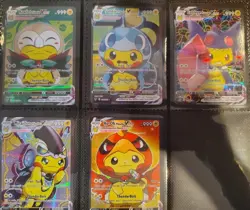 Pokemon 55Pcs Pikachu Pika Vcos Card Cosplay Holo - Image 5