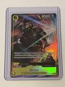 One Piece CCG The Time Of Battle OP16-108 Shiryu SR Alternate Art English - Image 1