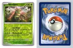 Wo-Chien #18/182 SV Paradox Rift 2023 Reverse Holo Rare Pokemon TCG Card - Image 1