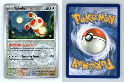 Spinda #151/182 SV Paradox Rift 2023 Reverse Holo Common Pokemon TCG Card - Image 1