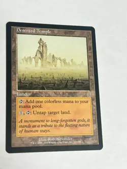 Deserted Temple Odyssey MtG NM - Image 1