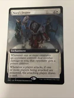 MTG | Norn's Decree (Extended Art) [ONE] NF - Image 1