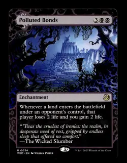 Polluted Bonds 34 R Wilds of Eldraine: Enchanting Tales - Image 1