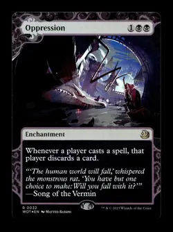 Oppression 32 Foil R Wilds of Eldraine: Enchanting Tales - Image 1