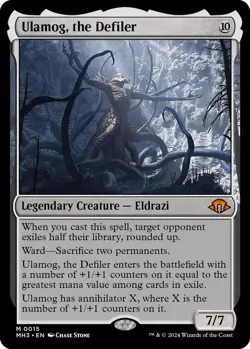ULAMOG, THE DEFILER Modern Horizons 3 Magic MTG FOIL - Image 1