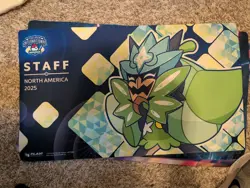 Pokemon TCG International Championships 2025 NAIC STAFF Ogerpon Playmat - Image 1