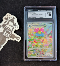 Pokemon Venusaur ex Holo #198 SIR Scarlet & Violet 151 2023 CGC 10 Gem Mint - Image 1