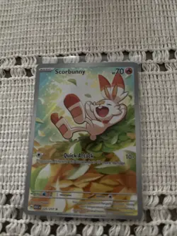 Pokemon TCG Scorbunny 225/217 Illustration Rare Ascended Heroes - Image 1