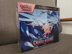 Pokemon Chaos Rising Elite Trainer Box Factory Sealed ETB - Tear - Image 1