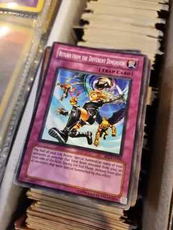 Bulk Lot of 1000+ 1996 Vintage YuGiOh! Common Cards Varied Sets - Image 3
